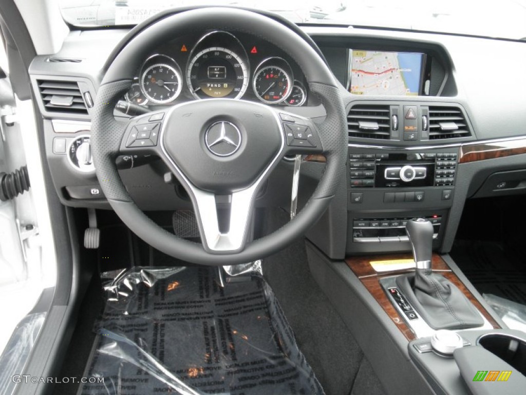 2012 Mercedes-Benz E 350 Coupe Black Dashboard Photo #54691147