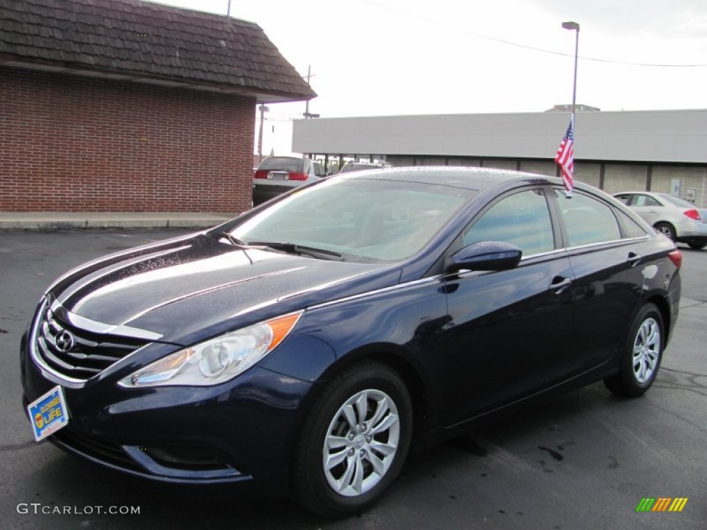 Pacific Blue Pearl Hyundai Sonata