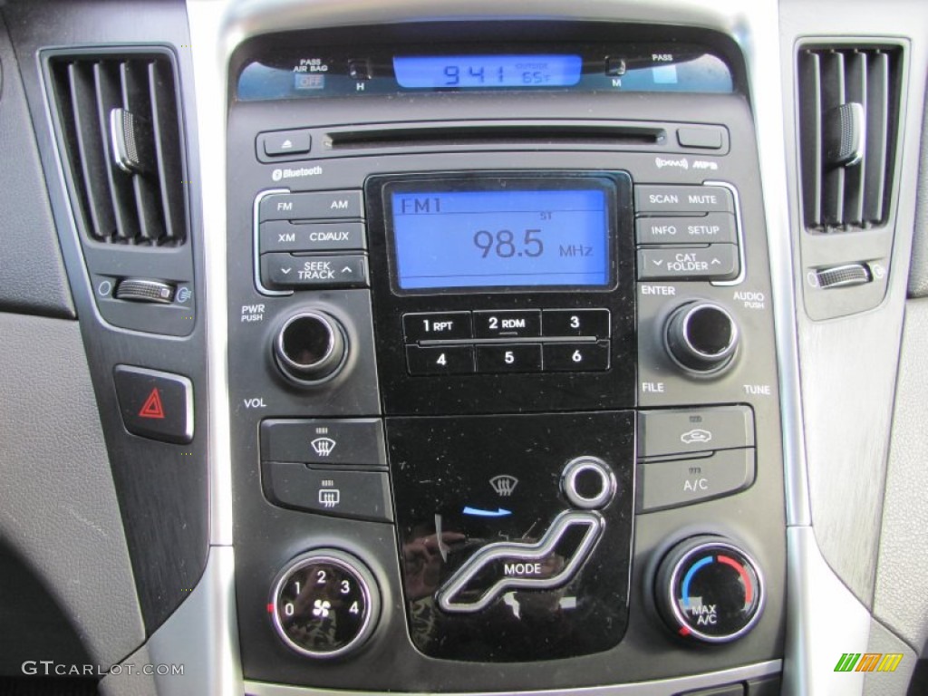 2011 Sonata GLS - Pacific Blue Pearl / Gray photo #6