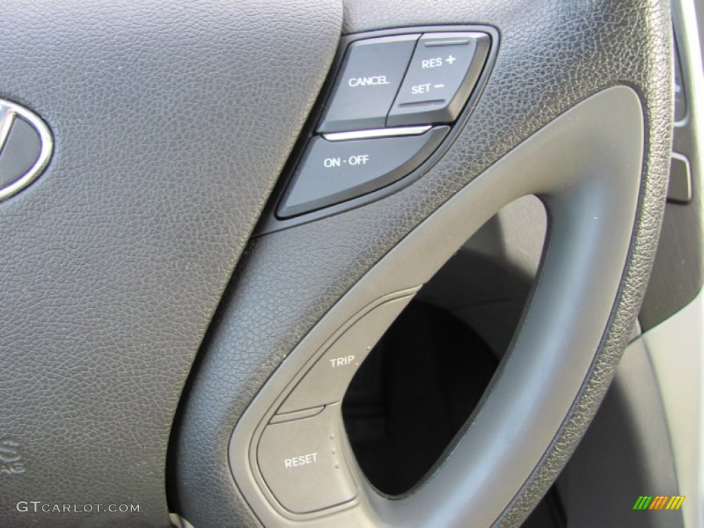 2011 Sonata GLS - Pacific Blue Pearl / Gray photo #8