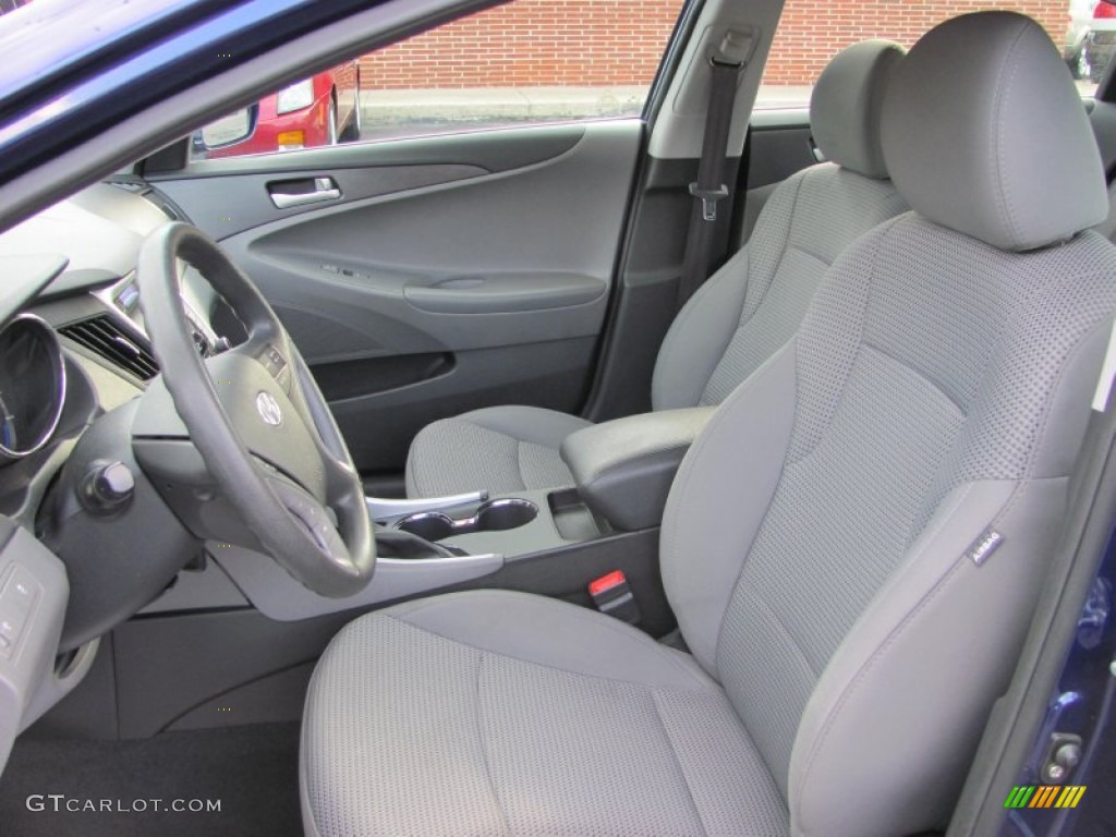 2011 Sonata GLS - Pacific Blue Pearl / Gray photo #11