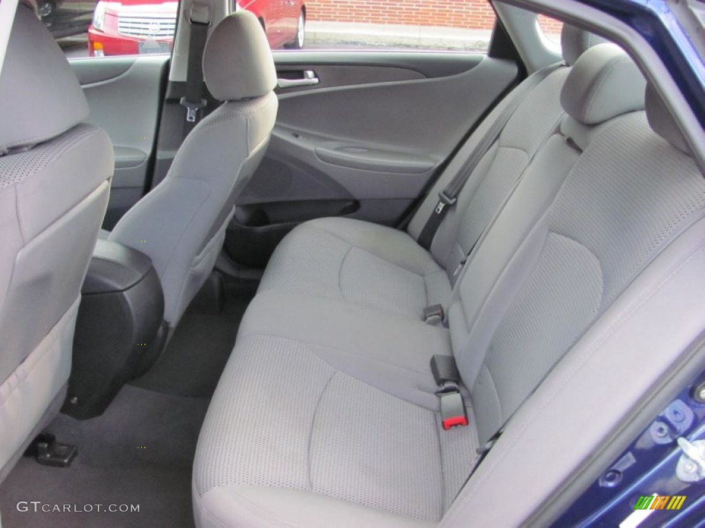 2011 Sonata GLS - Pacific Blue Pearl / Gray photo #13