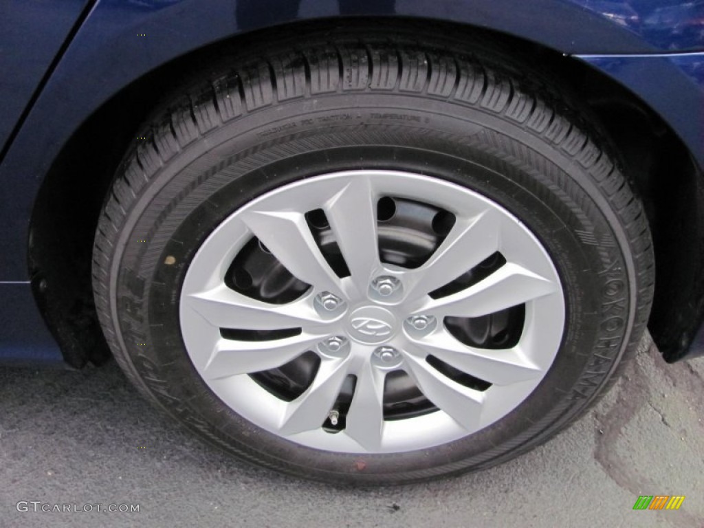 2011 Sonata GLS - Pacific Blue Pearl / Gray photo #14