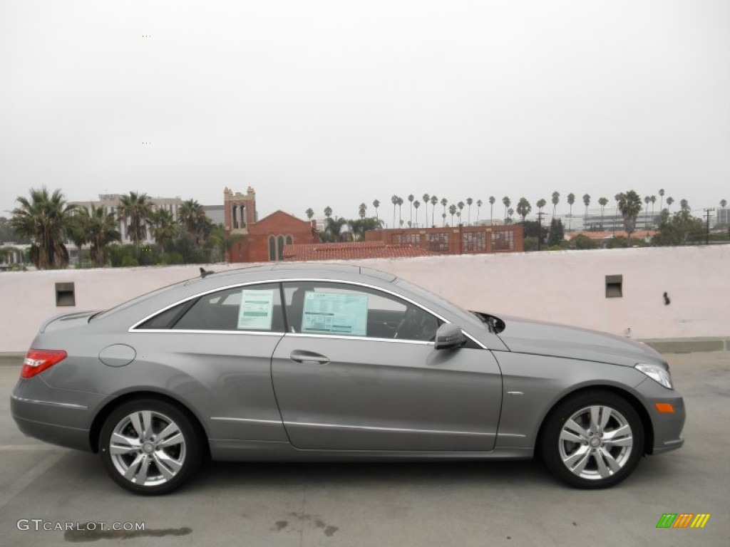 Palladium Silver Metallic 2012 Mercedes-Benz E 350 Coupe Exterior Photo #54691273