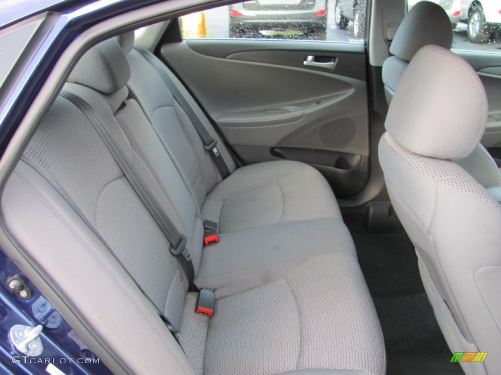 2011 Sonata GLS - Pacific Blue Pearl / Gray photo #17