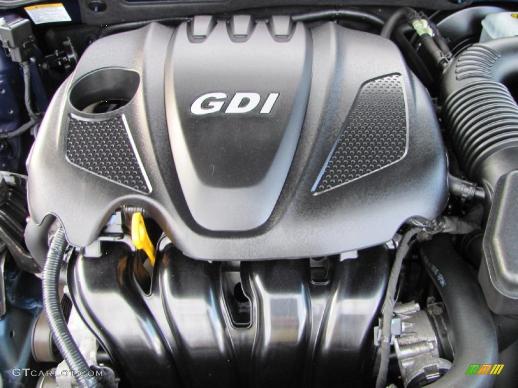 2011 Sonata GLS - Pacific Blue Pearl / Gray photo #19