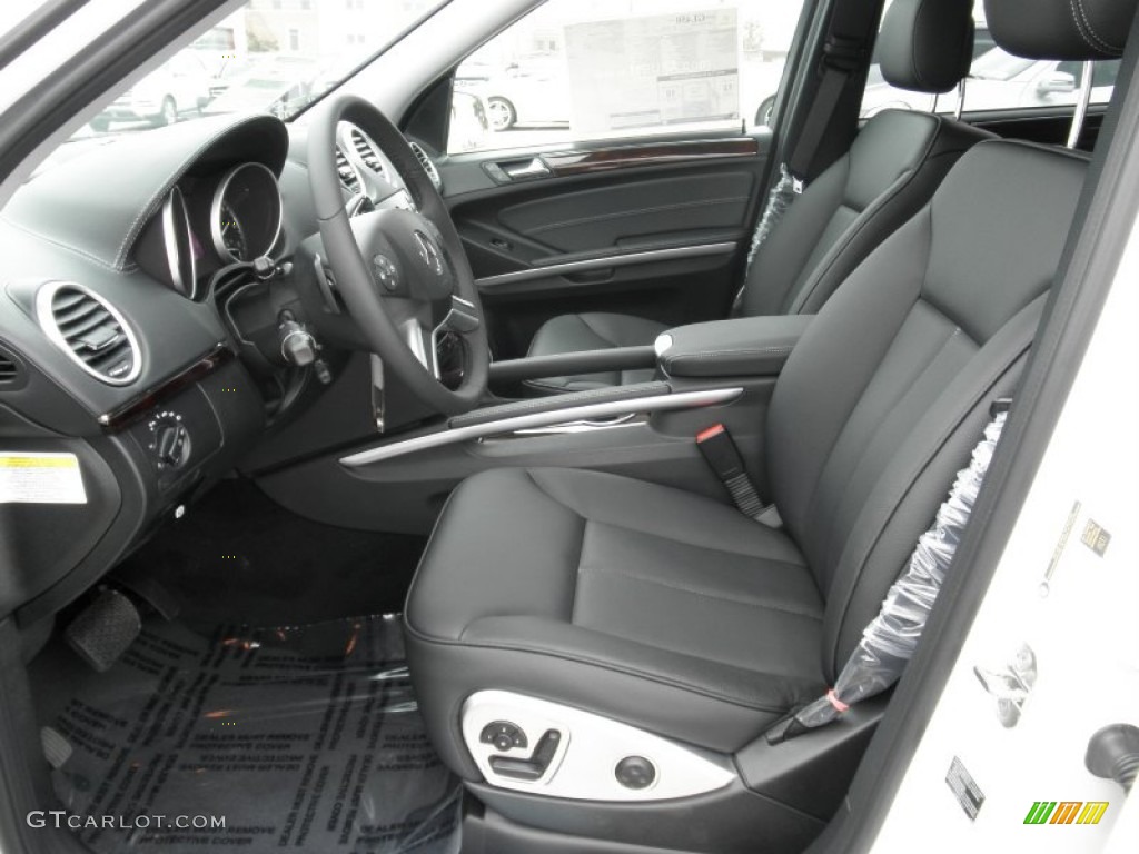 Black Interior 2012 Mercedes-Benz GL 450 4Matic Photo #54691672