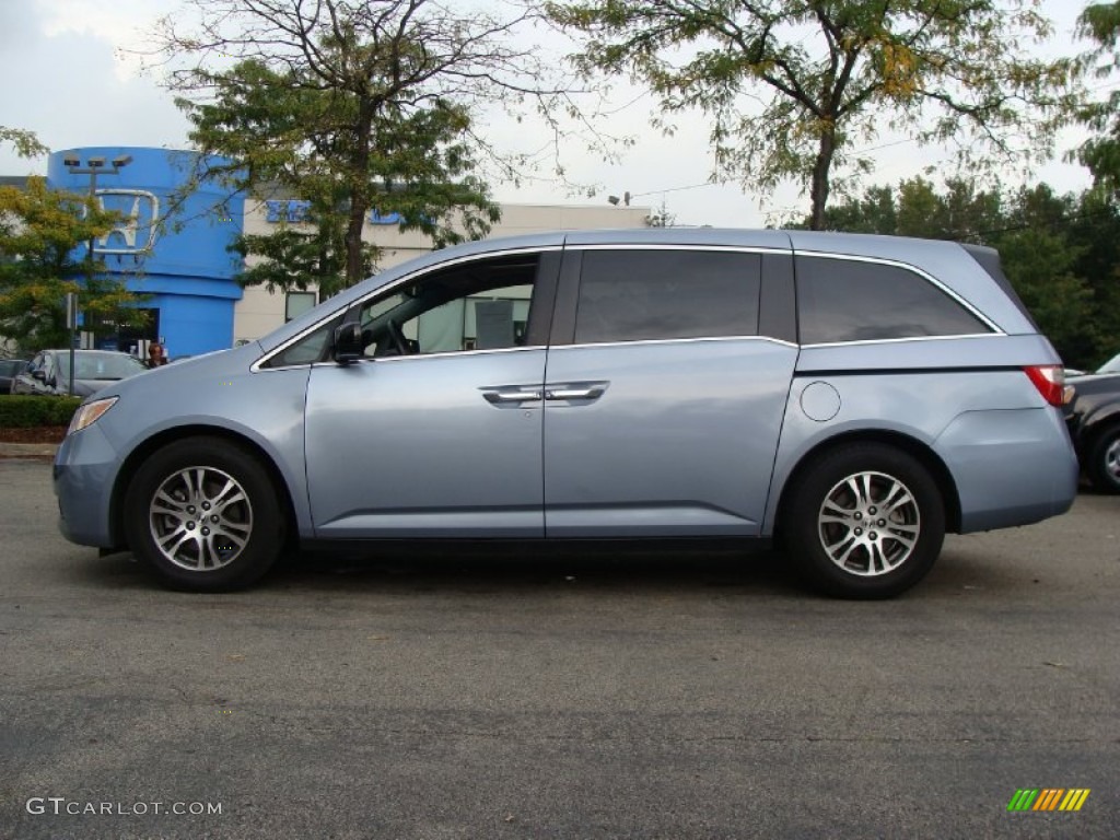 2011 Odyssey EX-L - Celestial Blue Metallic / Gray photo #1