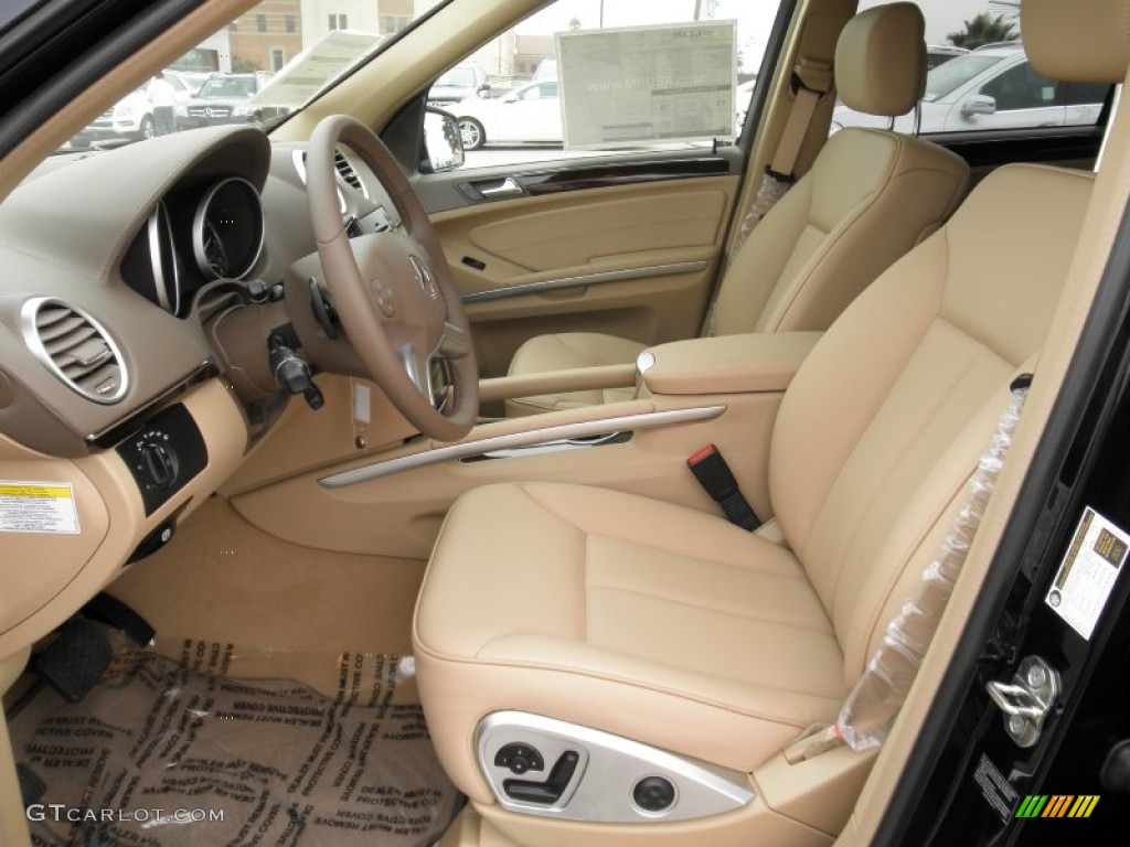 Cashmere Interior 2012 Mercedes-Benz GL 450 4Matic Photo #54691762