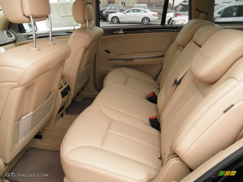 Cashmere Interior 2012 Mercedes-Benz GL 450 4Matic Photo #54691774