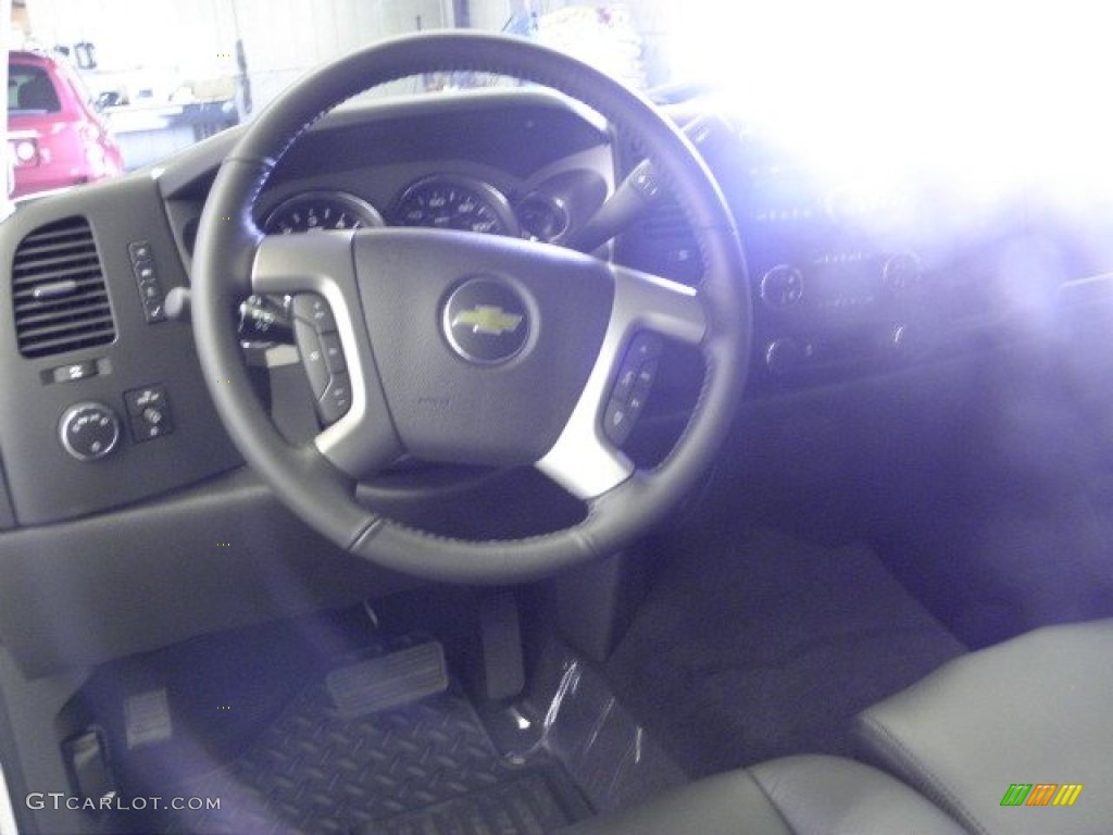 2012 Silverado 1500 LT Crew Cab 4x4 - Summit White / Ebony photo #7