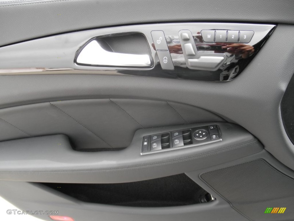 2012 Mercedes-Benz CLS 63 AMG Black Door Panel Photo #54692113