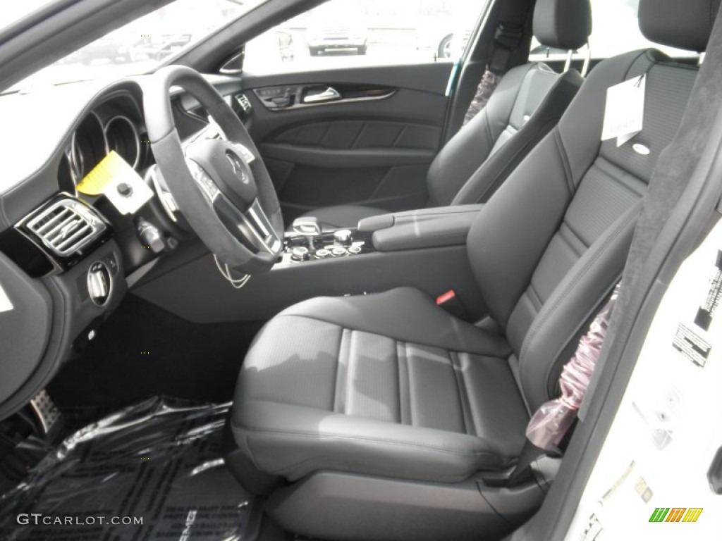 Black Interior 2012 Mercedes-Benz CLS 63 AMG Photo #54692122