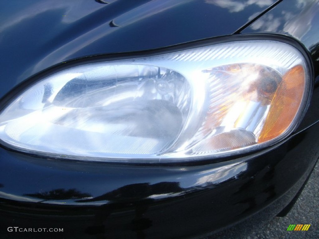 2001 Sebring LXi Coupe - Black / Black/Light Gray photo #12