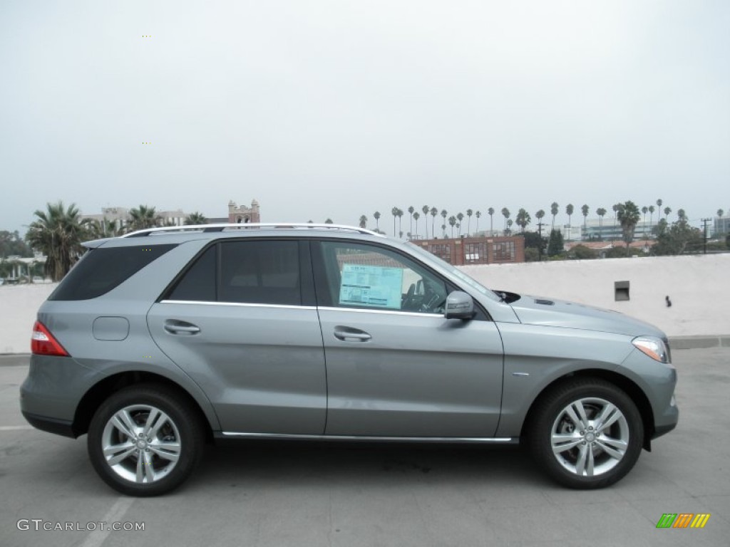 Palladium Silver Metallic 2012 Mercedes-Benz ML 350 4Matic Exterior Photo #54692351