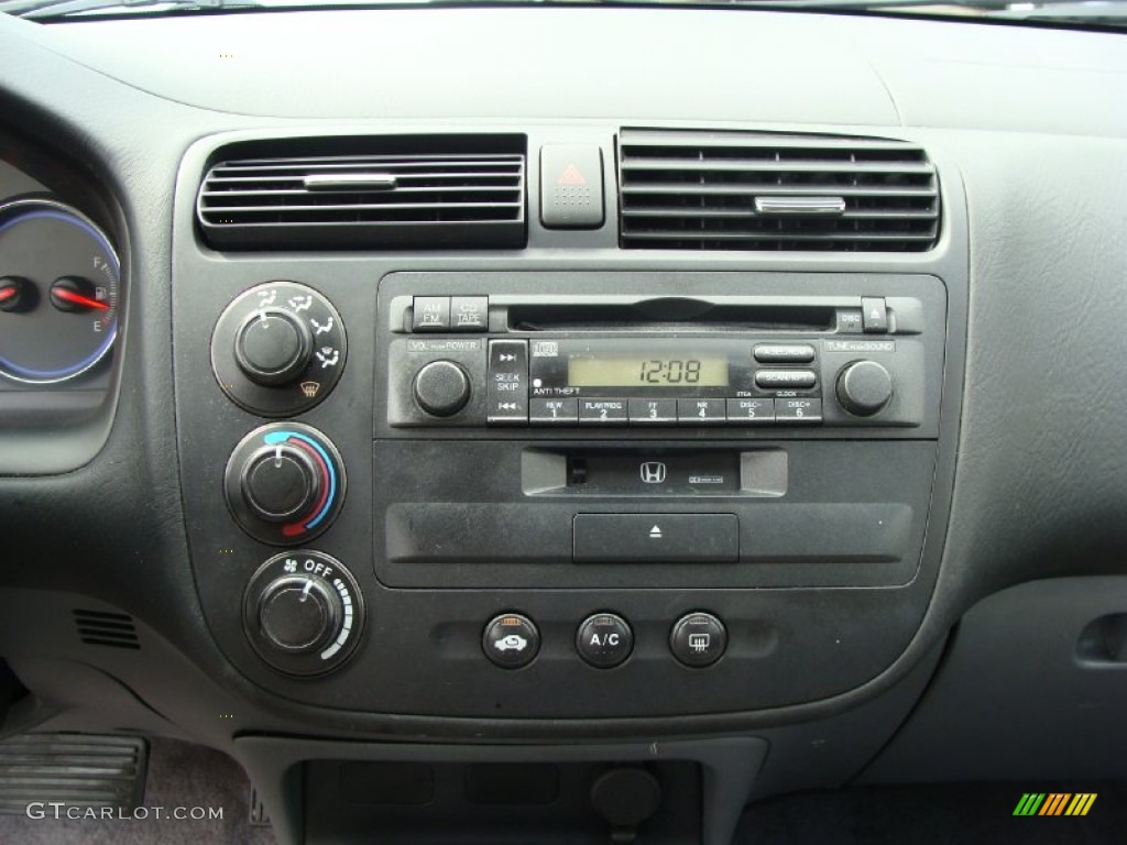 2005 Honda Civic LX Sedan Audio System Photo #54692388