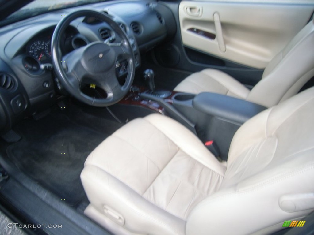 2001 Sebring LXi Coupe - Black / Black/Light Gray photo #18