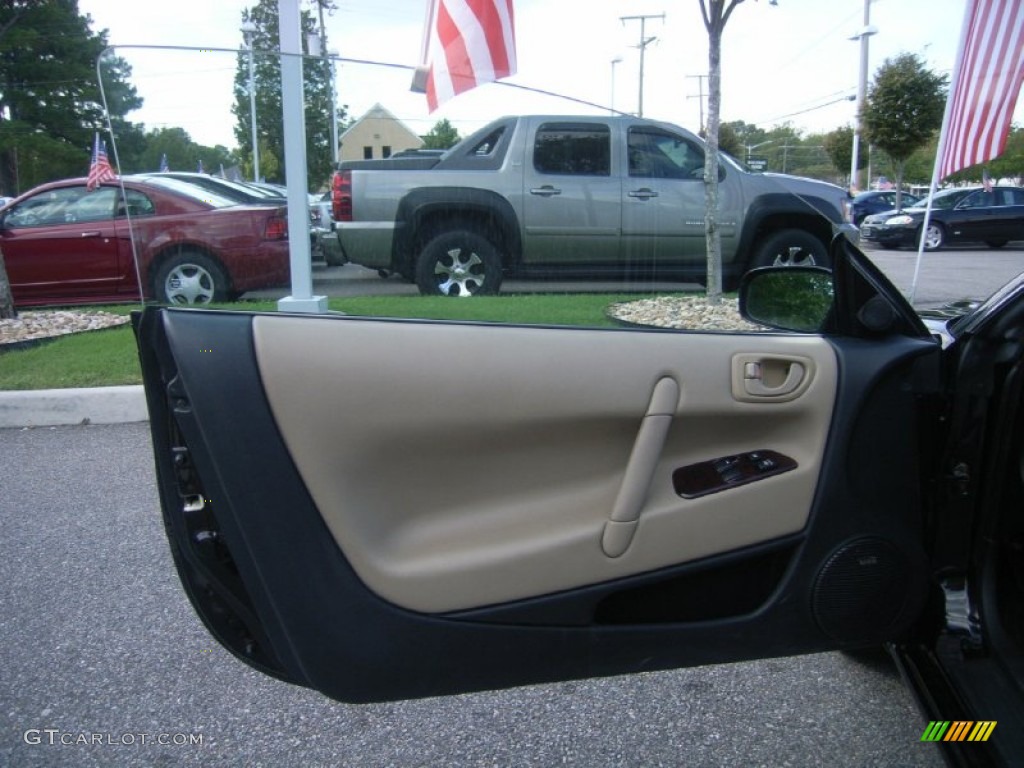 2001 Sebring LXi Coupe - Black / Black/Light Gray photo #24