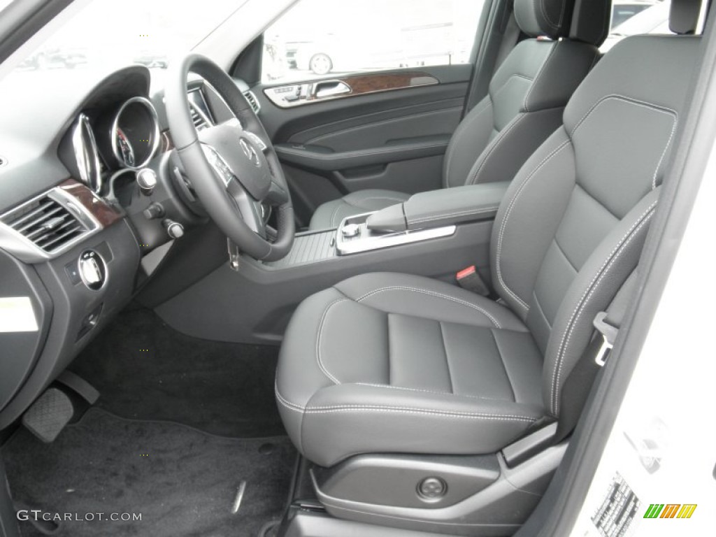 Black Interior 2012 Mercedes-Benz ML 350 4Matic Photo #54692569