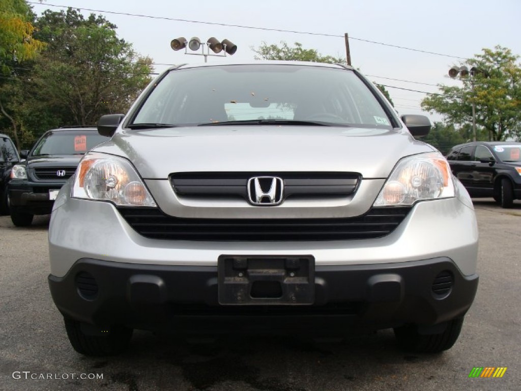 2009 CR-V LX 4WD - Alabaster Silver Metallic / Gray photo #5