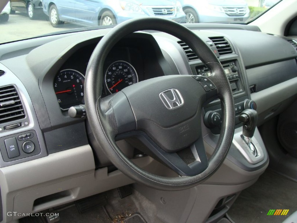 2009 CR-V LX 4WD - Alabaster Silver Metallic / Gray photo #21