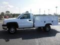 Summit White - Silverado 3500HD Work Truck Regular Cab Chassis Photo No. 4