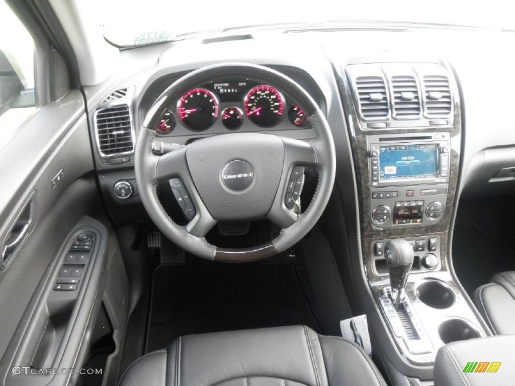 2012 GMC Acadia Denali AWD Ebony Dashboard Photo #54695201