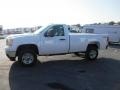 Summit White - Sierra 2500HD Regular Cab 4x4 Photo No. 4