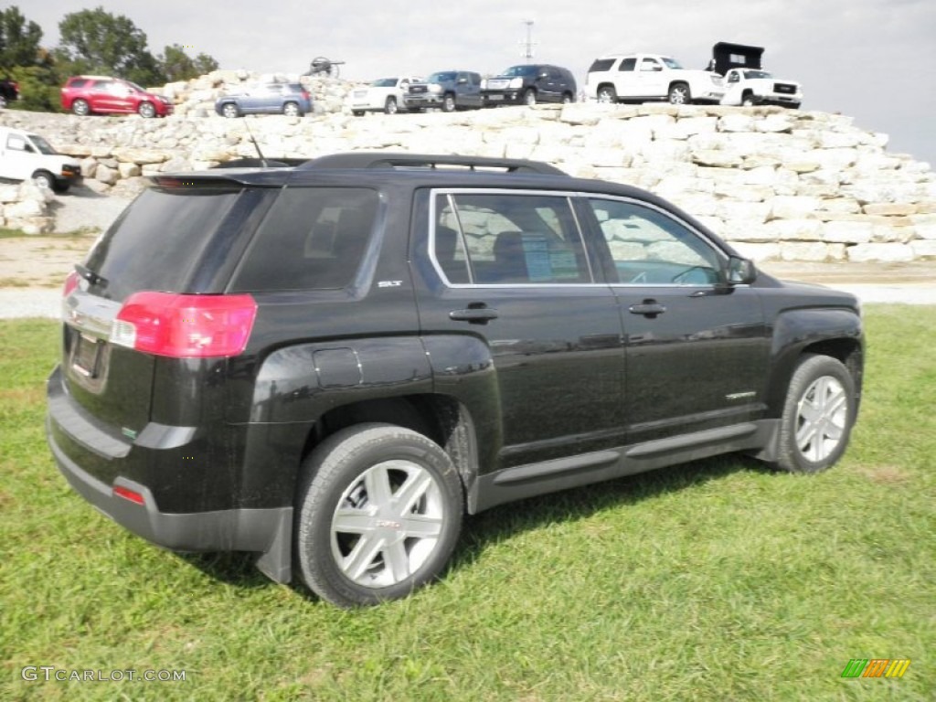 Carbon Black Metallic 2012 GMC Terrain SLT Exterior Photo #54696548