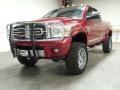 2008 Inferno Red Crystal Pearl Dodge Ram 2500 Laramie Quad Cab 4x4  photo #1