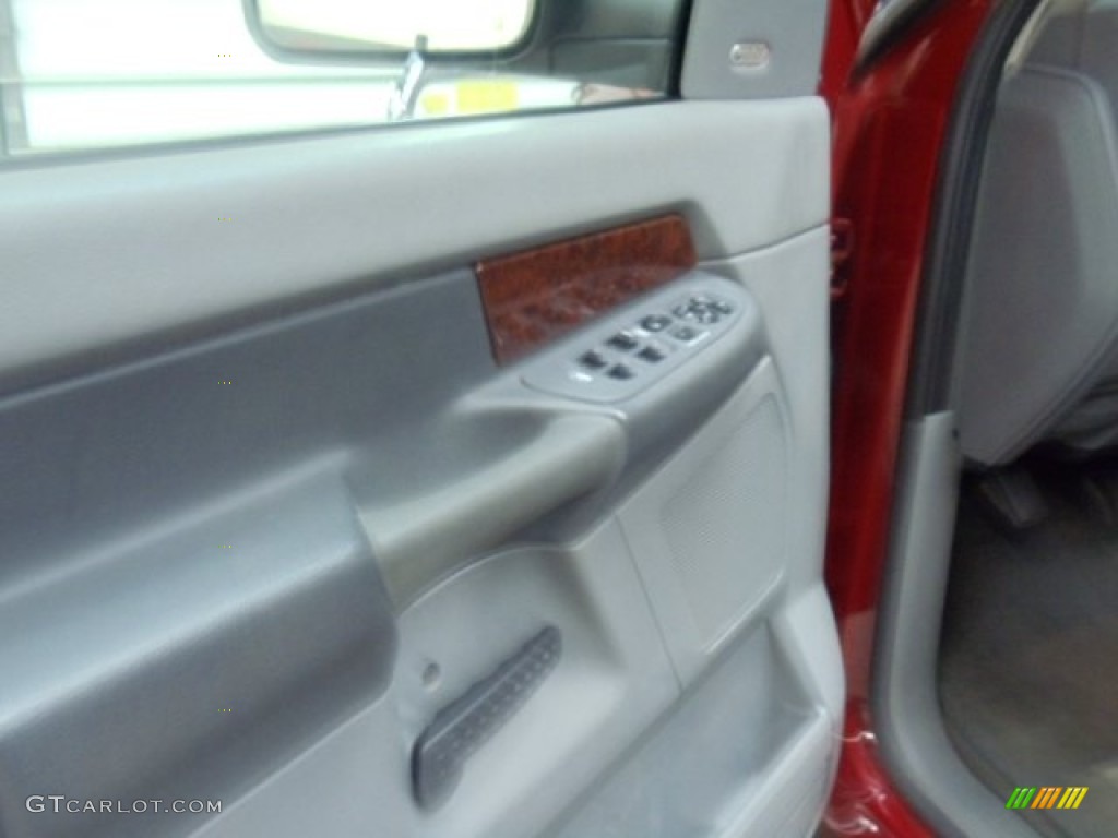 2008 Ram 2500 Laramie Quad Cab 4x4 - Inferno Red Crystal Pearl / Medium Slate Gray photo #8