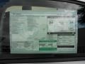 2012 Volkswagen Jetta S Sedan Window Sticker
