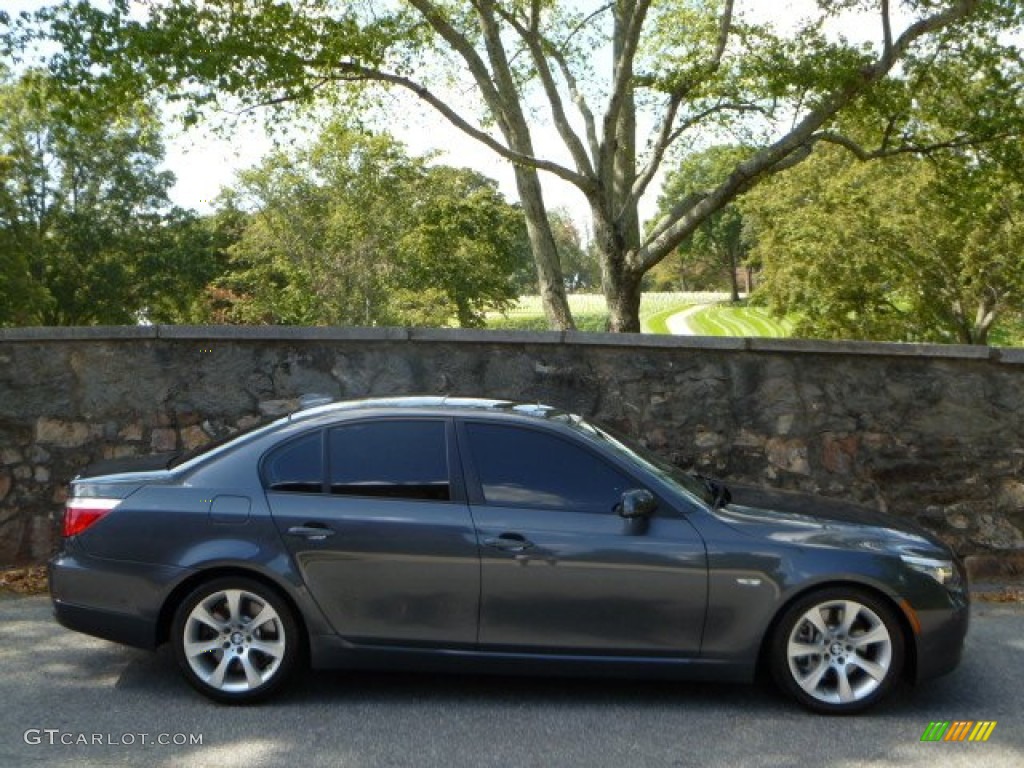 Platinum Grey Metallic 2010 BMW 5 Series 535i Sedan Exterior Photo #54698098