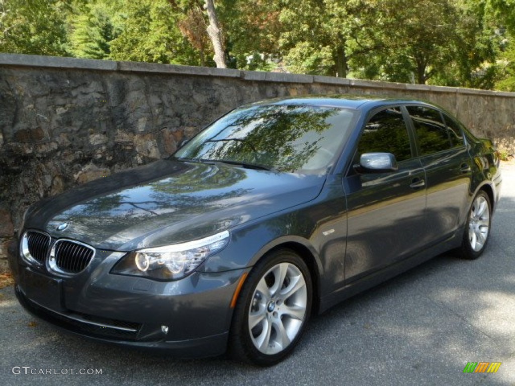 Platinum Grey Metallic 2010 BMW 5 Series 535i Sedan Exterior Photo #54698116