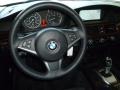 Black 2010 BMW 5 Series 535i Sedan Steering Wheel