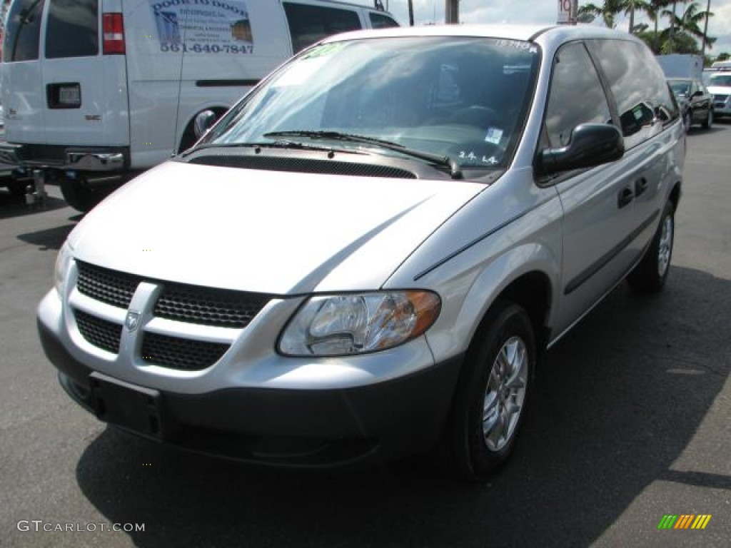 2004 Caravan SE - Bright Silver Metallic / Medium Slate Gray photo #5