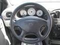 Medium Slate Gray 2004 Dodge Caravan SE Steering Wheel