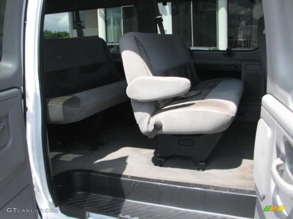 Medium Graphite Interior 1999 Ford E Series Van E350 Super Duty XLT Extended Passenger Photo #54699319