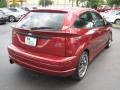 2002 Sangria Red Metallic Ford Focus ZX3 Coupe  photo #9
