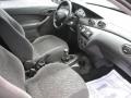 Medium Graphite 2002 Ford Focus ZX3 Coupe Interior Color