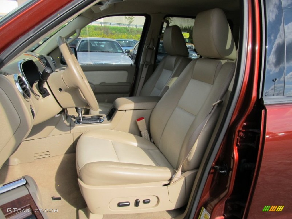 Camel Interior 2010 Ford Explorer Eddie Bauer 4x4 Photo #54700522