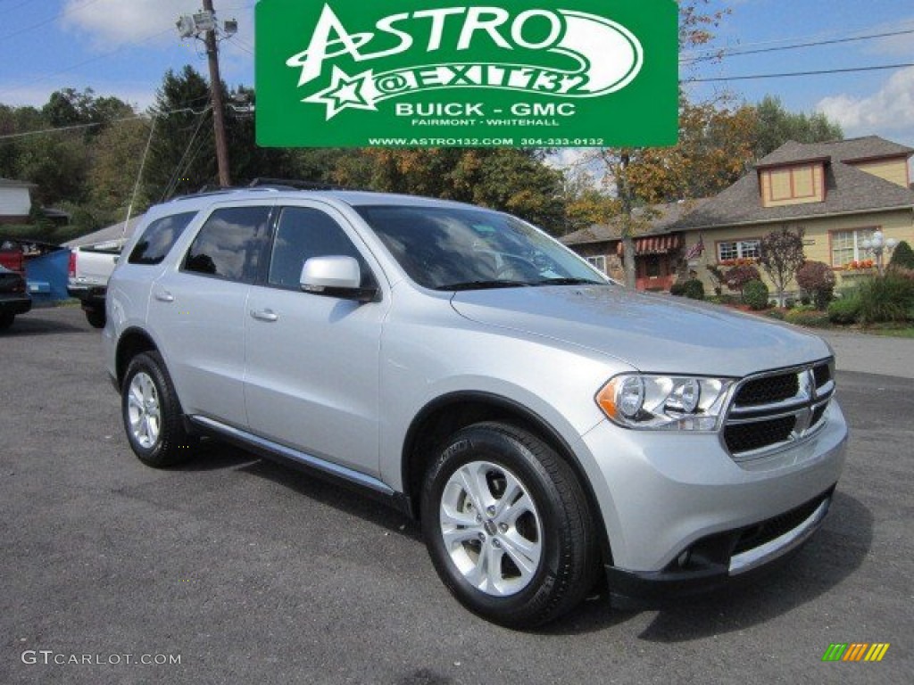 Bright Silver Metallic Dodge Durango