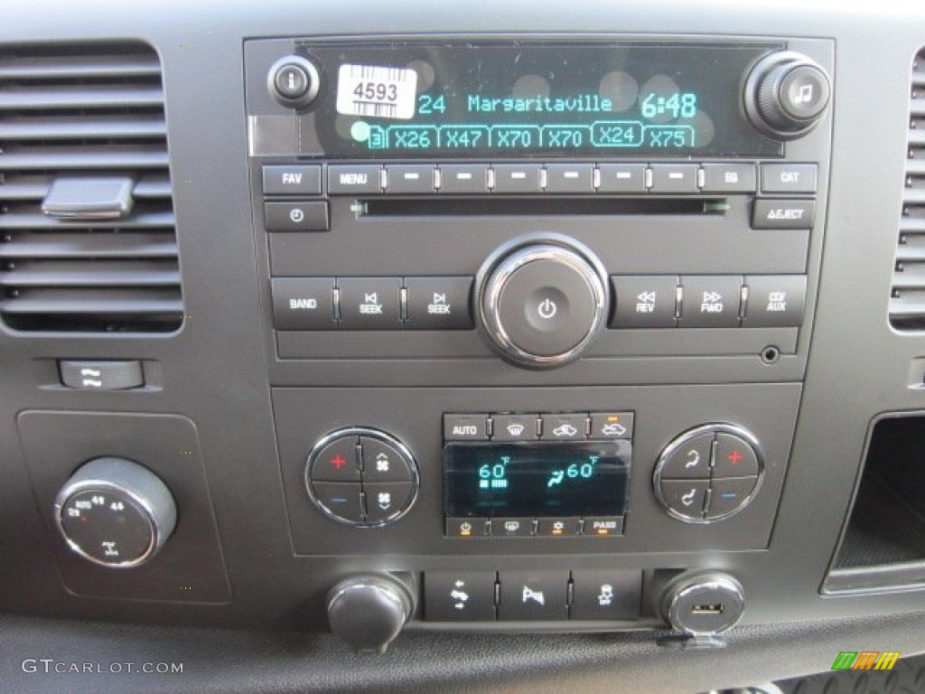 2012 GMC Sierra 1500 SLE Extended Cab 4x4 Audio System Photo #54701368