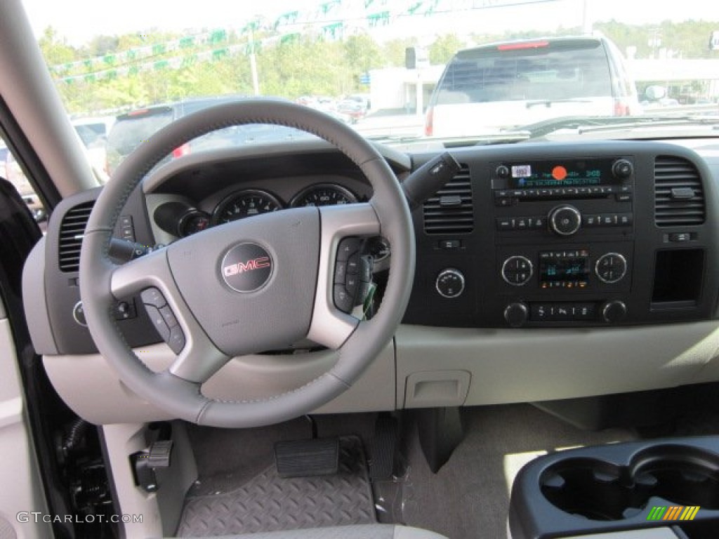 2012 GMC Sierra 1500 SLE Extended Cab 4x4 Dark Titanium/Light Titanium Dashboard Photo #54701514