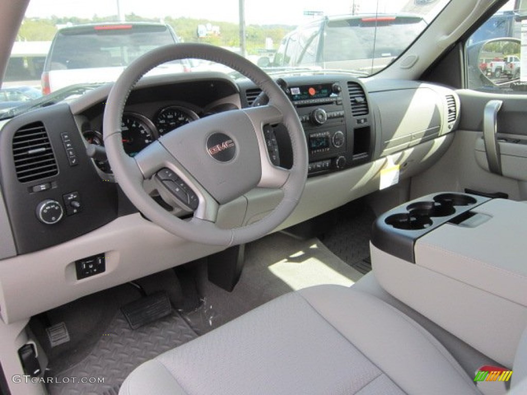 2012 GMC Sierra 1500 SLE Extended Cab 4x4 Dark Titanium/Light Titanium Dashboard Photo #54701530