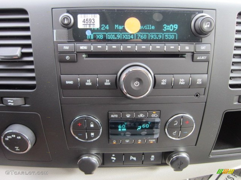 2012 GMC Sierra 1500 SLE Extended Cab 4x4 Controls Photo #54701548