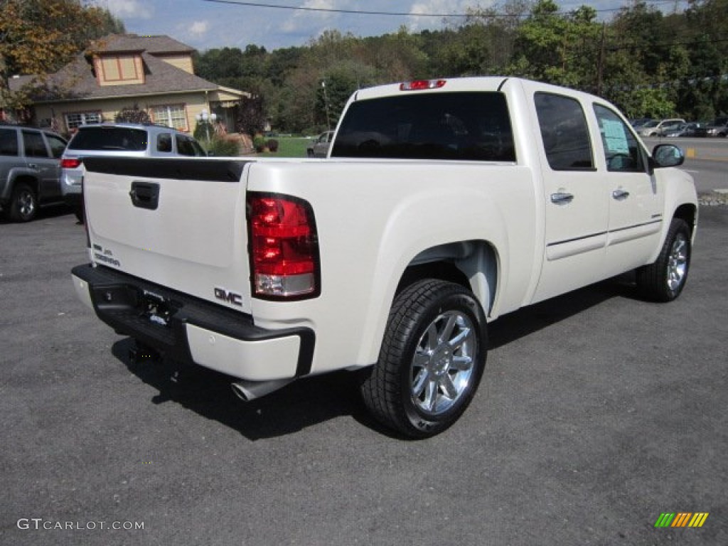 White Diamond Tricoat 2012 GMC Sierra 1500 Denali Crew Cab 4x4 Exterior Photo #54701620
