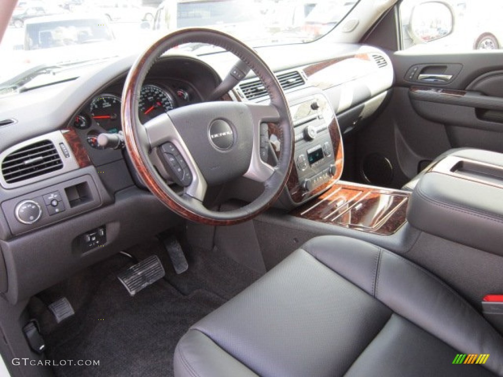 Ebony Interior 2012 GMC Sierra 1500 Denali Crew Cab 4x4 Photo #54701698