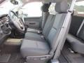 Ebony 2011 GMC Sierra 2500HD SLE Extended Cab 4x4 Interior Color