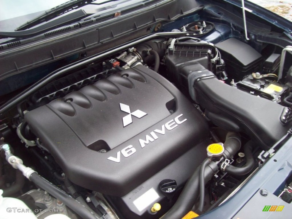 2008 Mitsubishi Outlander XLS 4WD 3.0 Liter SOHC 24 Valve
